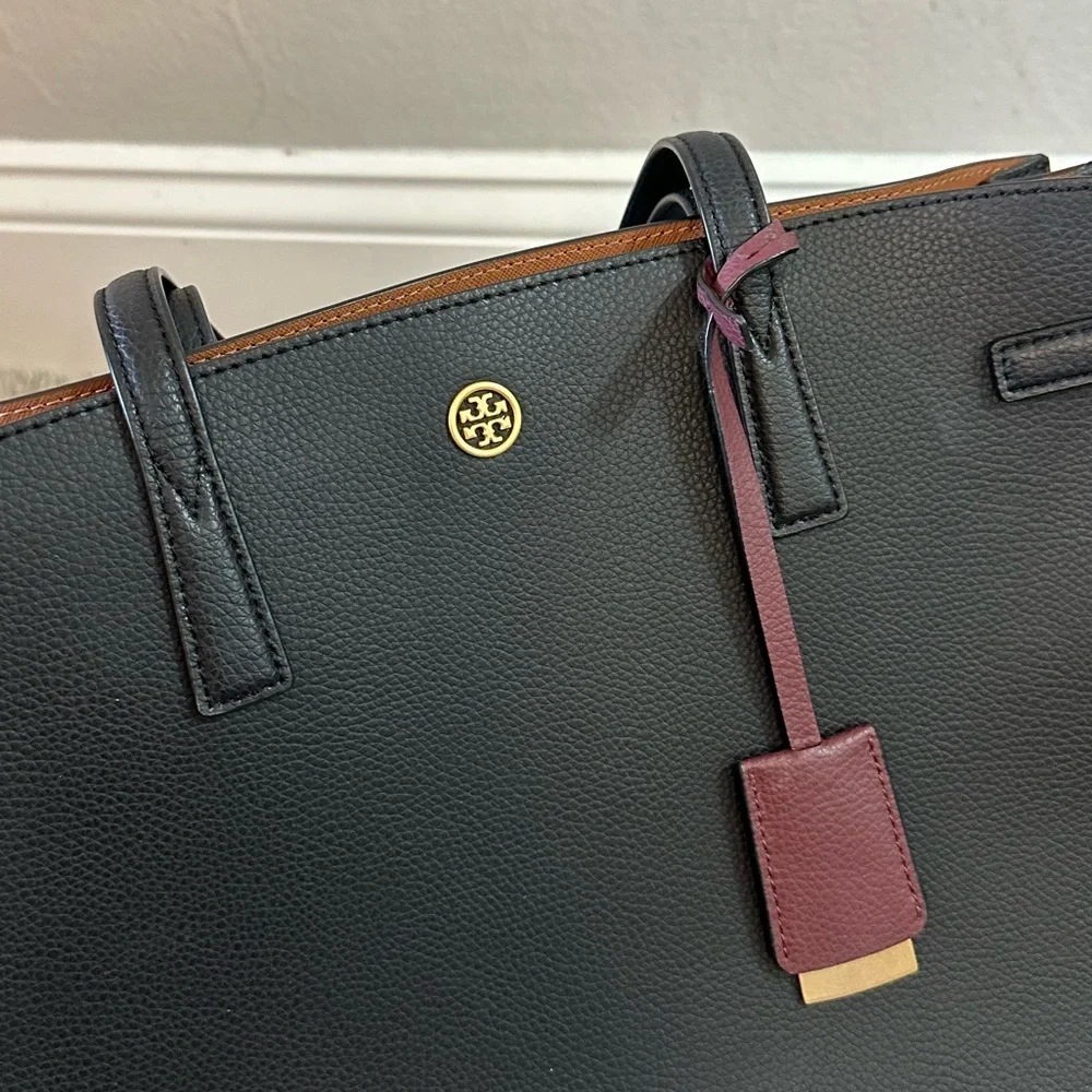 LIKE NEW Tory Burch Women’s Walker Medium Satchel Tote Handbag - Picture 6 of 11